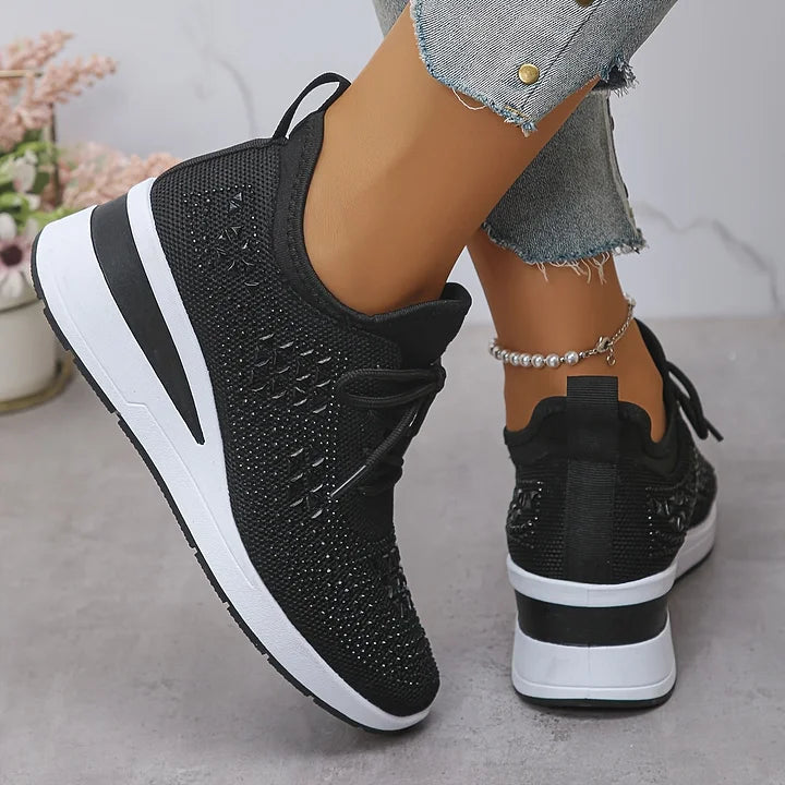 Olivia – Elegant Sparkling Orthopedic Sneakers