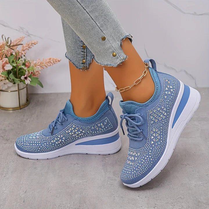 Olivia – Elegant Sparkling Orthopedic Sneakers
