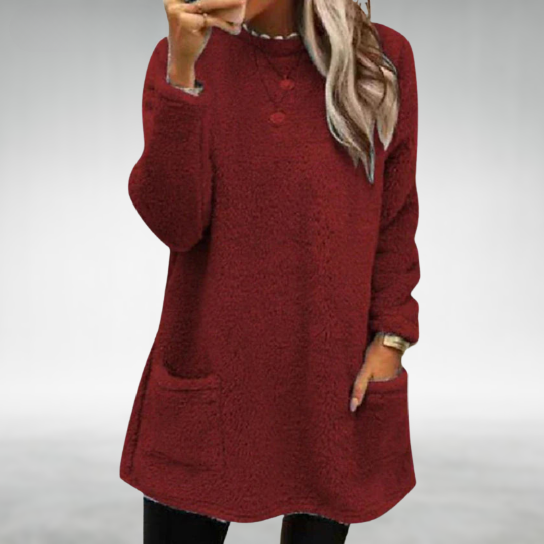 Hildur | Soft Lounge Sweater with Pockets
