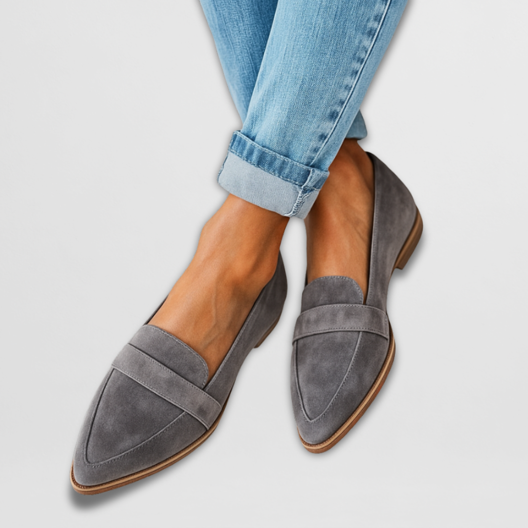 Nadine - Suede Loafers