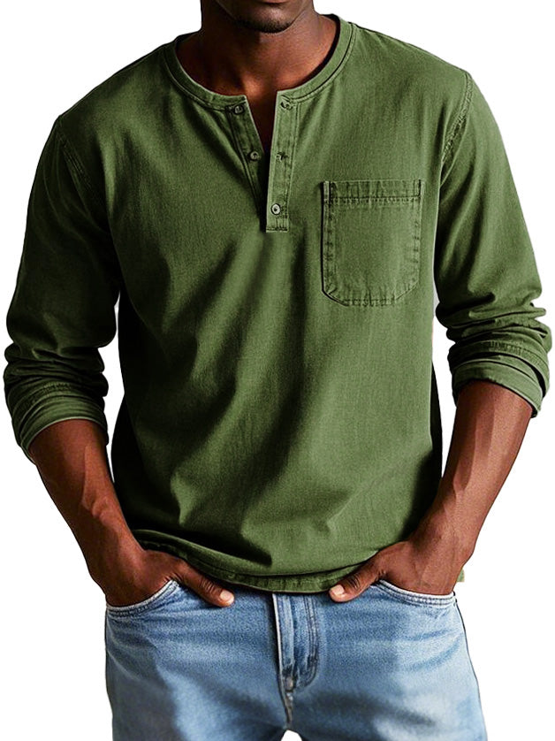 Brayden™ | Classic Comfort Long-Sleeve Shirt