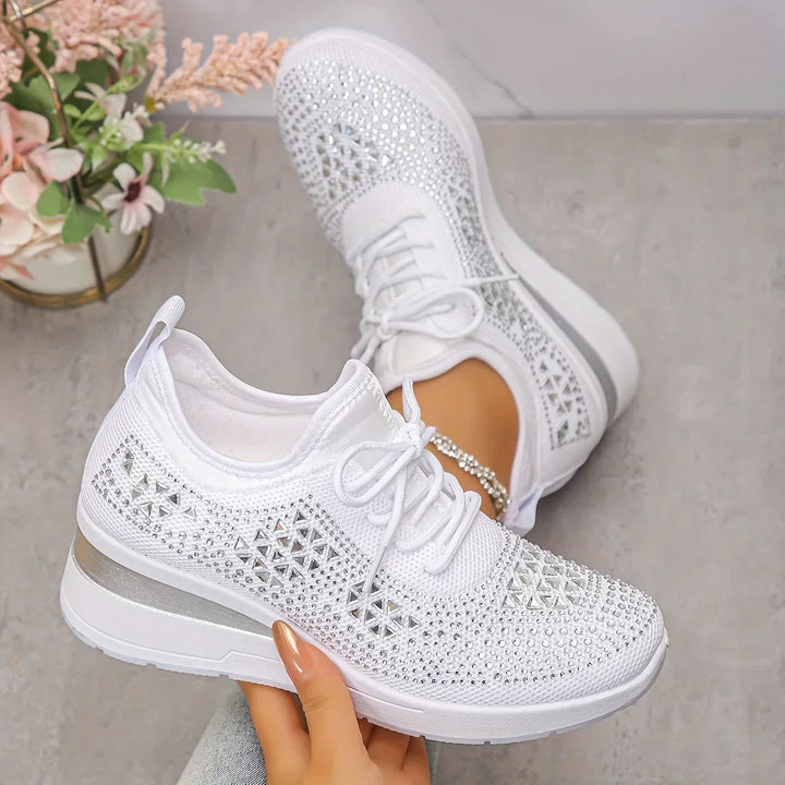 Olivia – Elegant Sparkling Orthopedic Sneakers