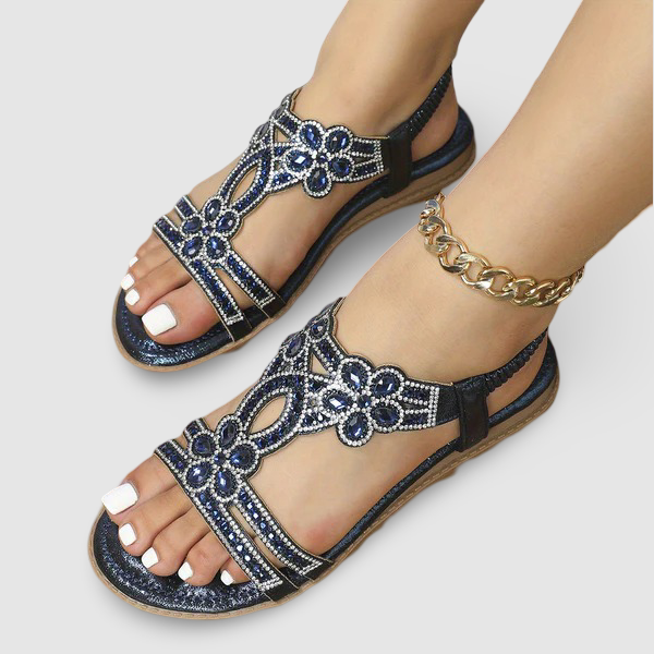 Blessy | Sandals with Back Straps