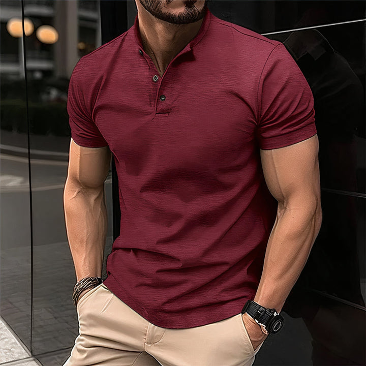 Lorenzo™ No-Collar Polo