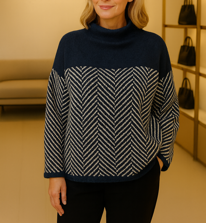 Mona | Cotton Turtleneck Sweater