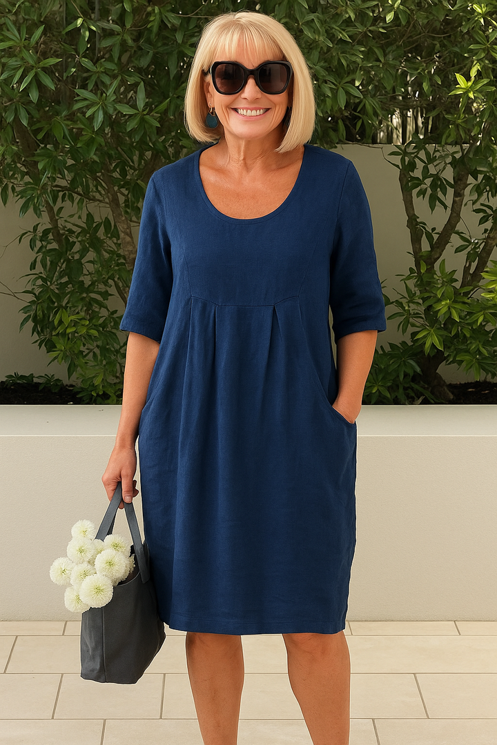 Mandy® | Everyday Linen Pocket Dress
