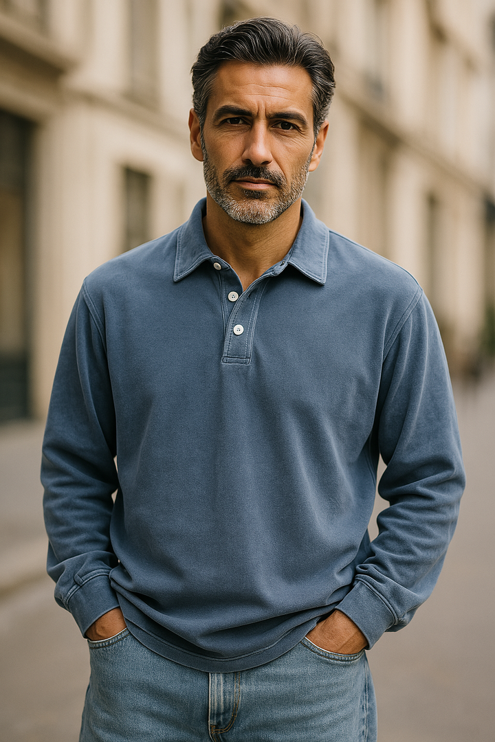 Giovanni™ | Classic Long Sleeve Vintage Shirt