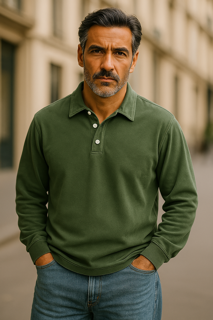 Giovanni™ | Classic Long Sleeve Vintage Shirt