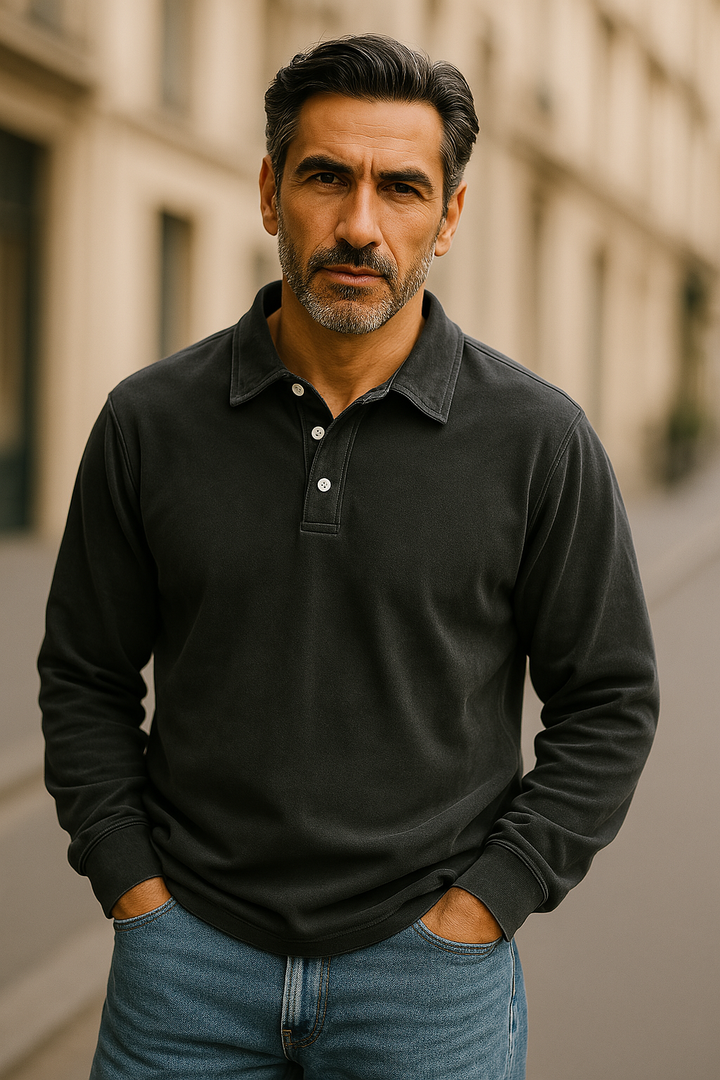 Giovanni™ | Classic Long Sleeve Vintage Shirt