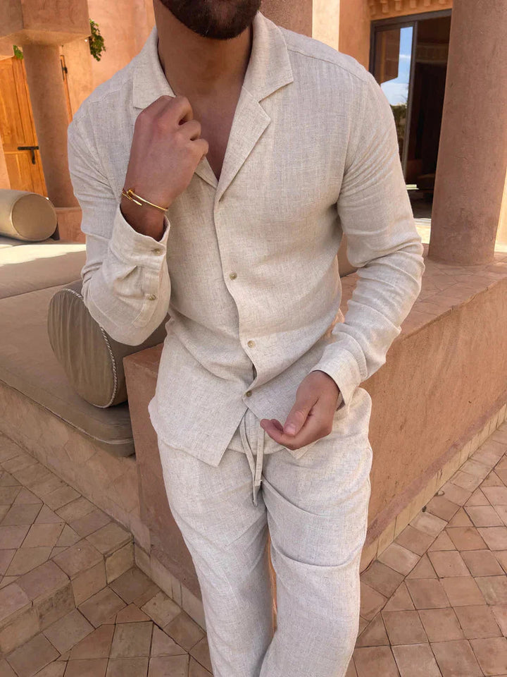 Donato – Casual Two-Piece Set with Long Sleeves
