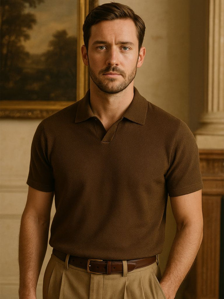 Luca™ | The Contemporary Polo of Subtle Sophistication