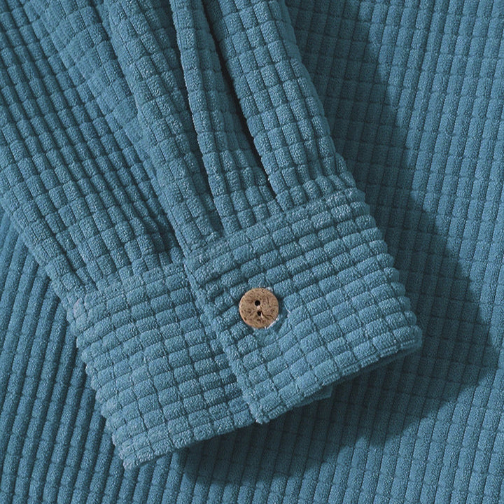 Darcy – Casual Hooded Sweater Made of Corduroy