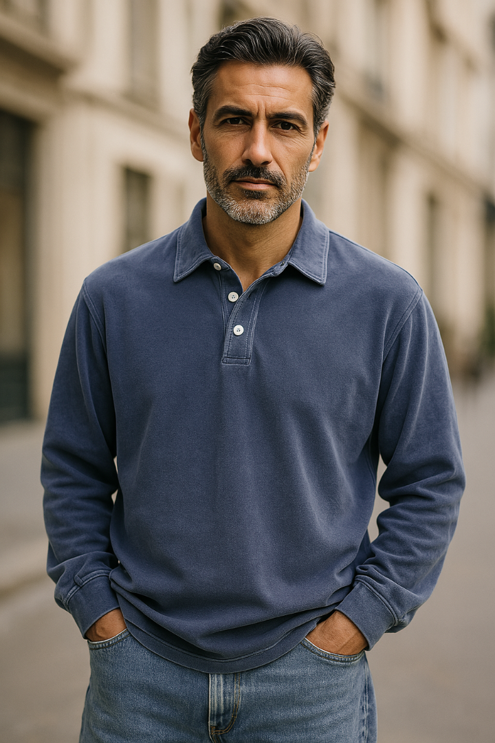 Giovanni™ | Classic Long Sleeve Vintage Shirt