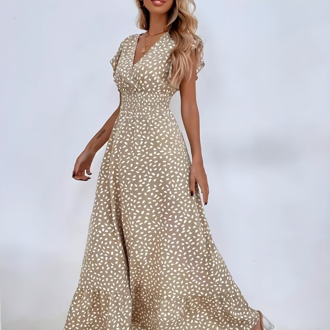 Ingrid Lie™ | Luxurious Maxi Dress with Flattering Fit