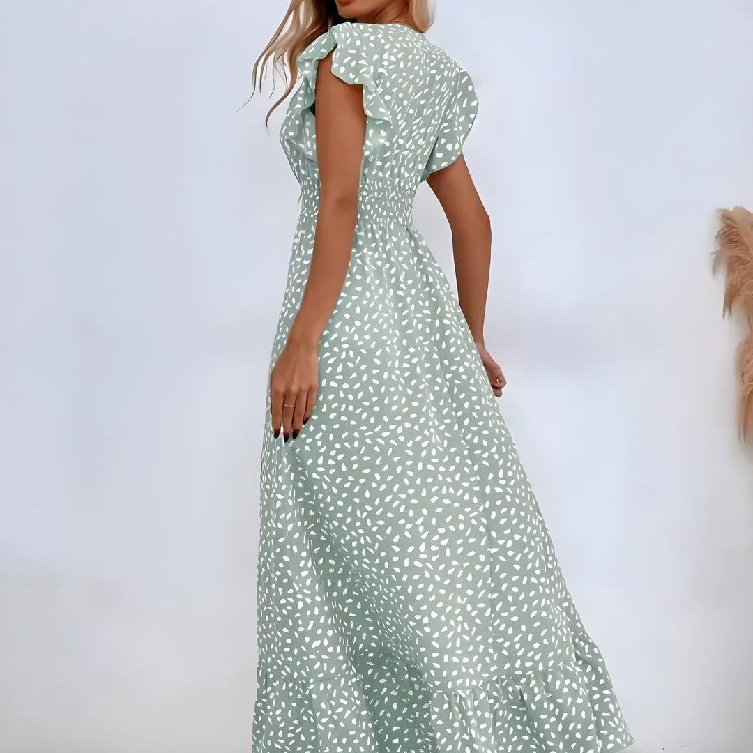 Ingrid Lie™ | Luxurious Maxi Dress with Flattering Fit