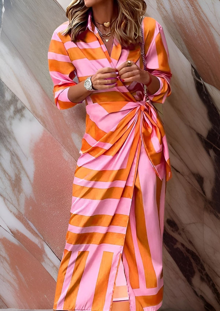 Juliette | Crossed Printed Dress