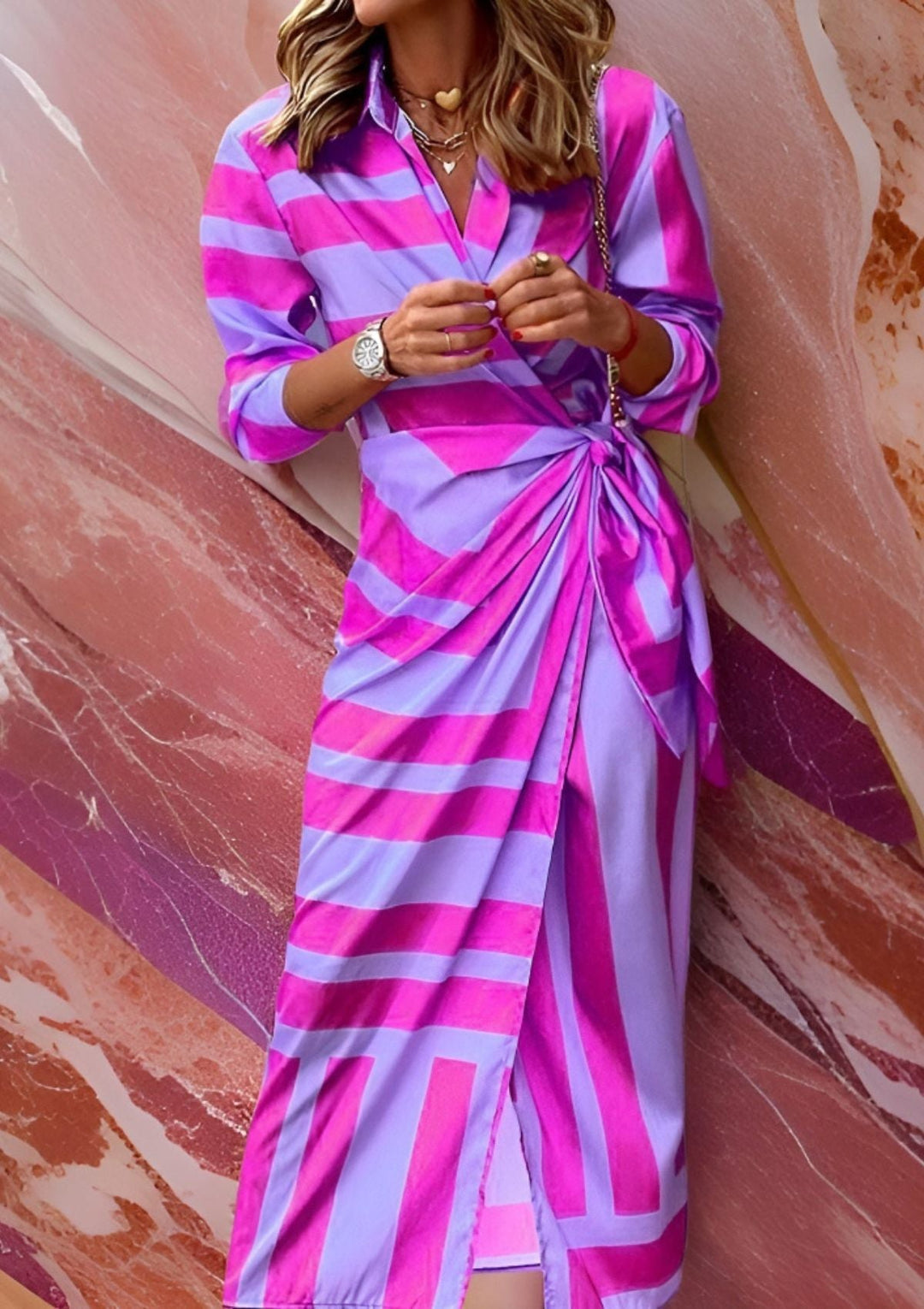 Victoire™ - Robe Chemise Élégante
