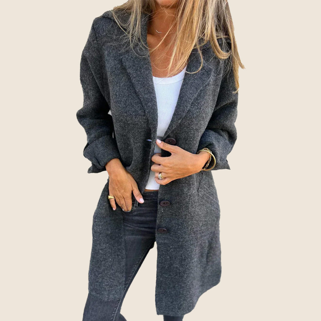 Sofia – Soft Jacket with Buttons