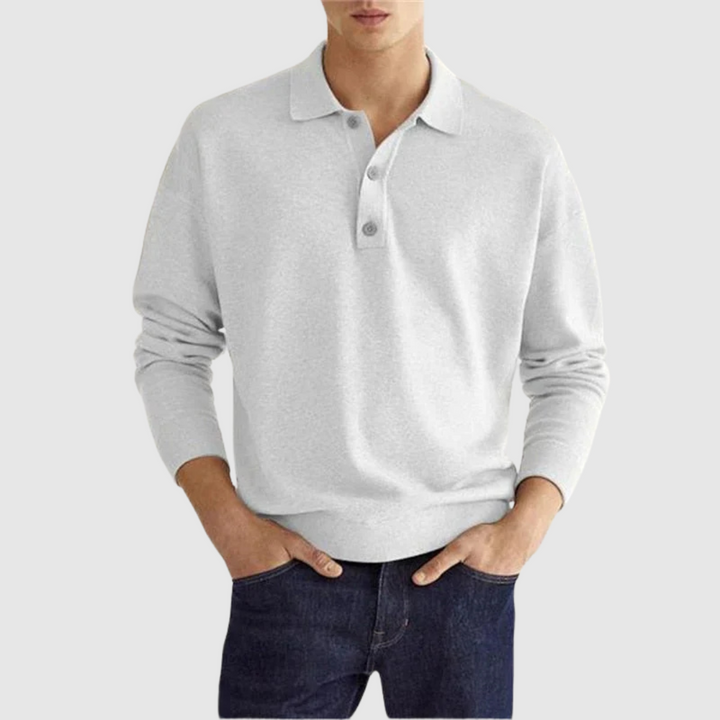 Aldo™ | Luxe Long Sleeve Polo Shirt