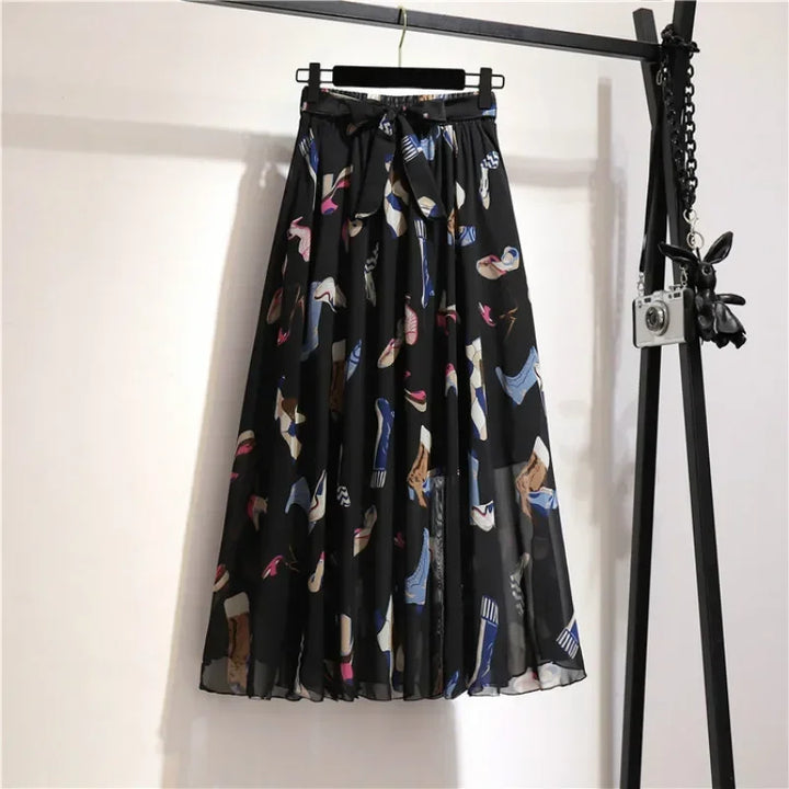 Aurelia | Midi skirt with playful elegance