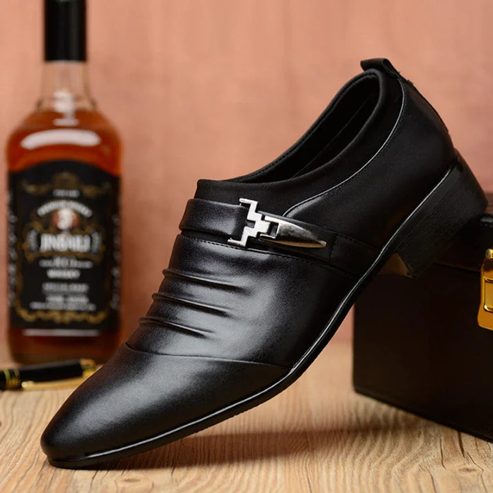 JULIAN™ | LUXURIOUS COTTON & LEATHER OXFORD SHOES FOR MEN
