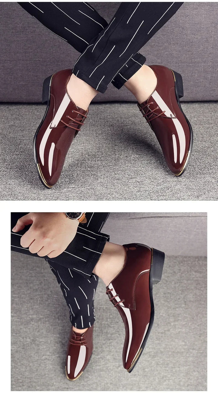 HENRY™ | BRITISH STYLE PATENT LEATHER SHOES FOR MEN