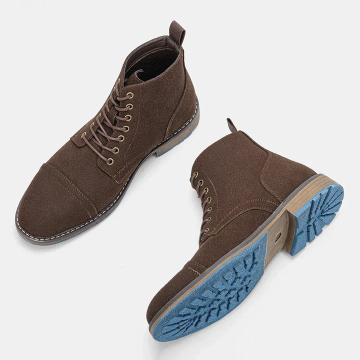 Keith | Vintage Derby Shoes with Toe