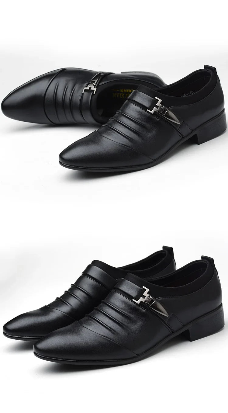 JULIAN™ | LUXURIOUS COTTON & LEATHER OXFORD SHOES FOR MEN