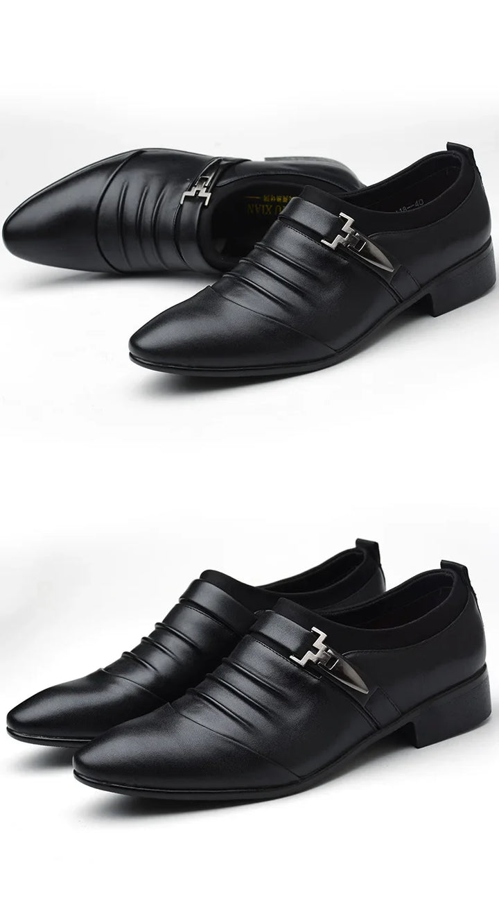 JULIAN™ | LUXURIOUS COTTON & LEATHER OXFORD SHOES FOR MEN