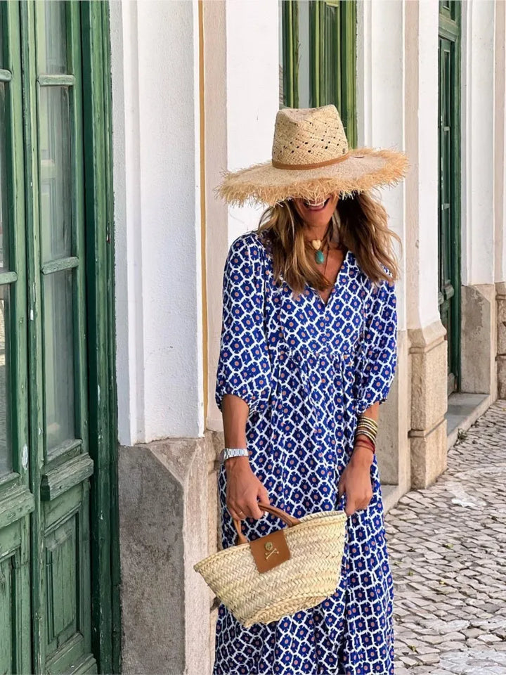 Roosmarijn | Boho Midi Dress