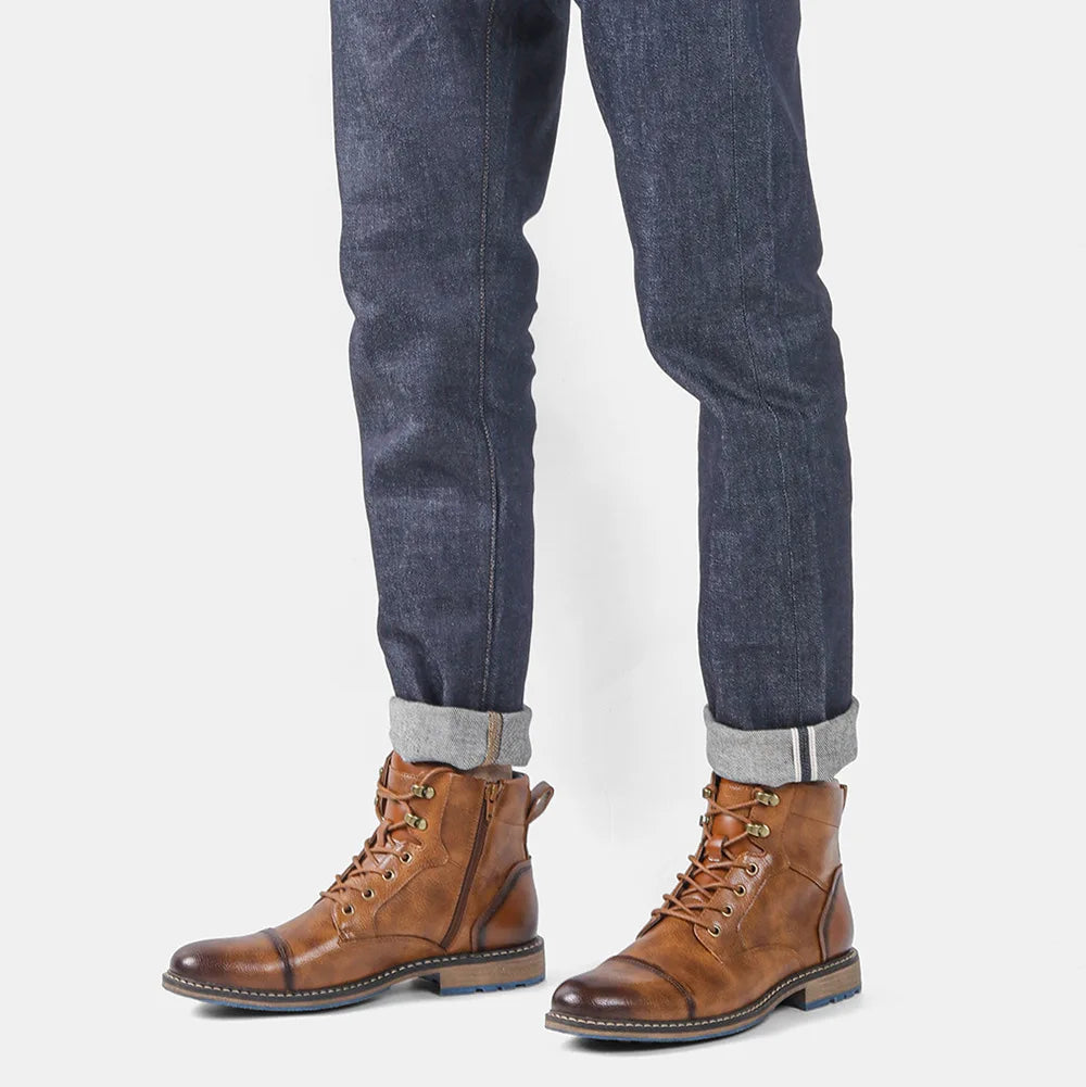 VIGGO™ | MODERN ROBUST LEATHER BOOTS FOR MEN