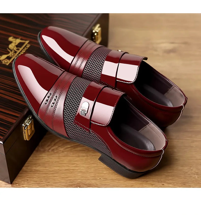 MILO™ | URBAN LEATHER SNEAKERS WITH THICK SOLE FOR MEN