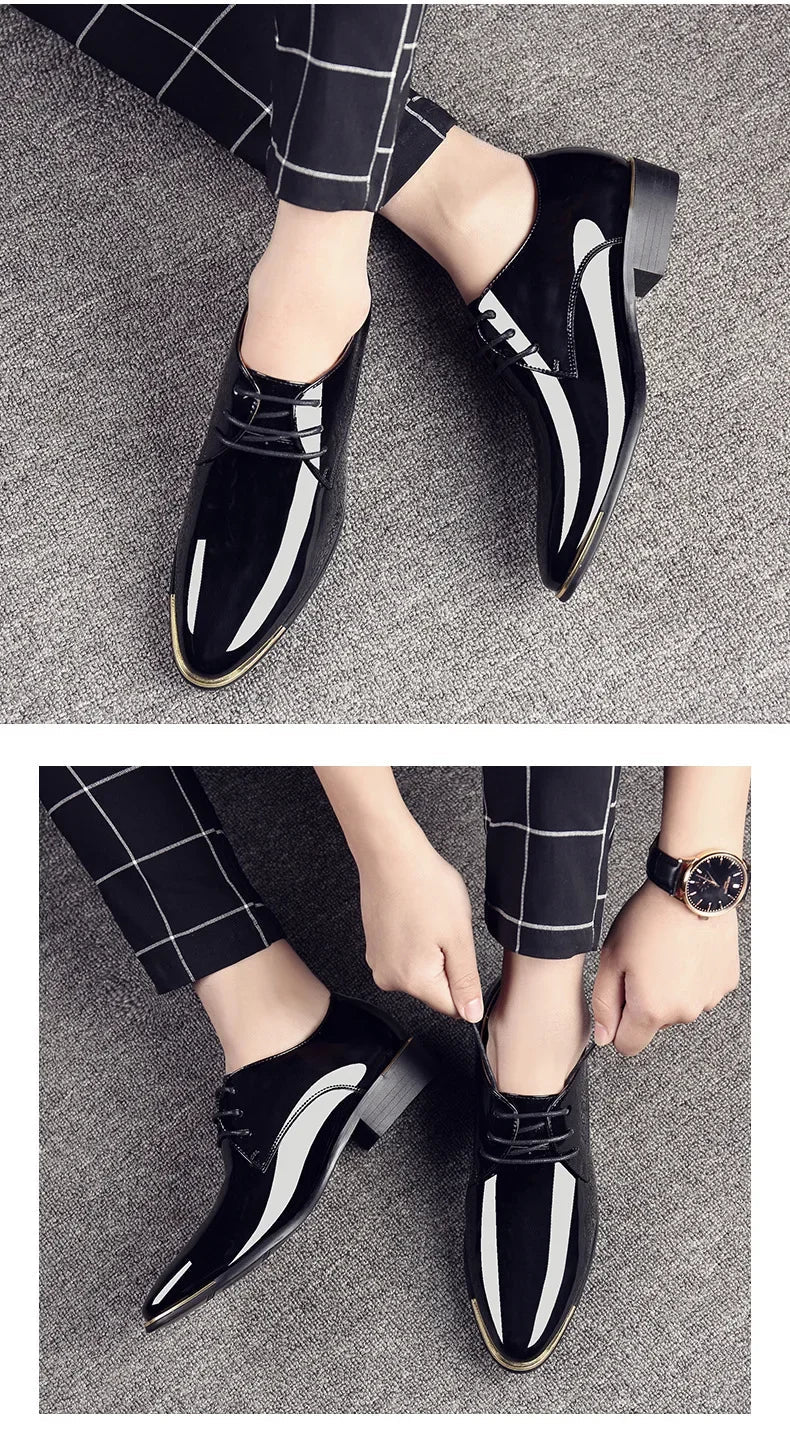 HENRY™ | BRITISH STYLE PATENT LEATHER SHOES FOR MEN