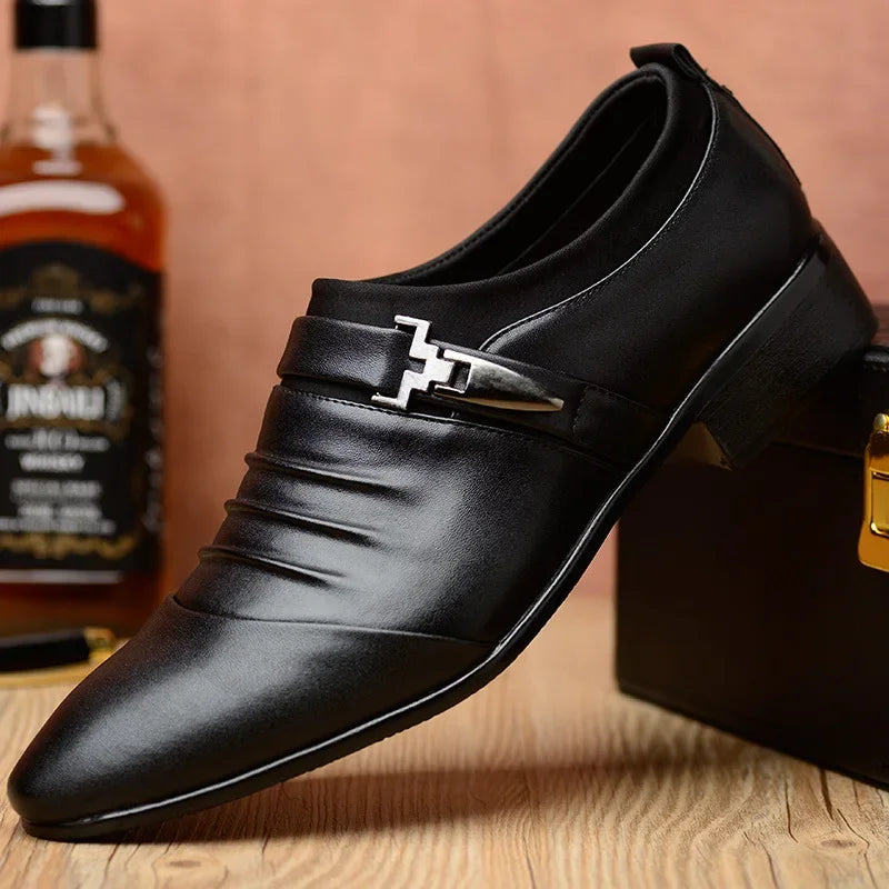JULIAN™ | LUXURIOUS COTTON & LEATHER OXFORD SHOES FOR MEN