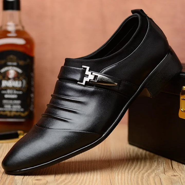 JULIAN™ | LUXURIOUS COTTON & LEATHER OXFORD SHOES FOR MEN
