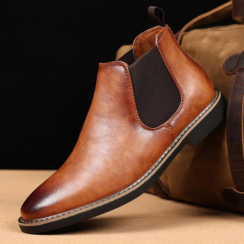 JONAS™ | TIMELESS LEATHER ANKLE BOOTS