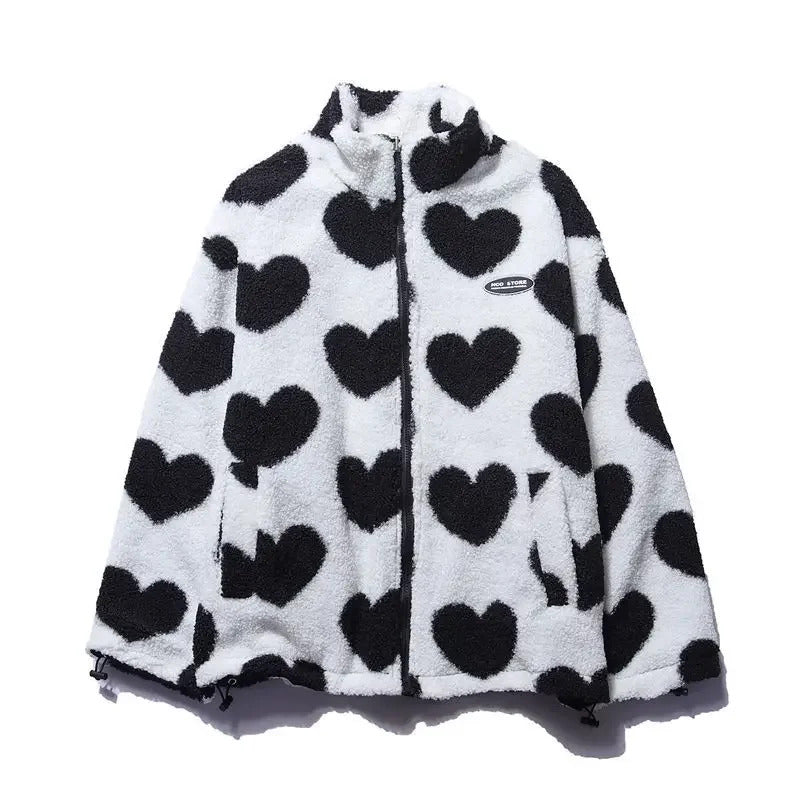 Elsie | Reversible Heart Jacket