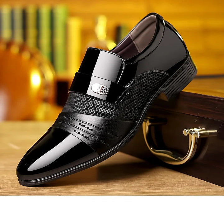 MILO™ | URBAN LEATHER SNEAKERS WITH THICK SOLE FOR MEN