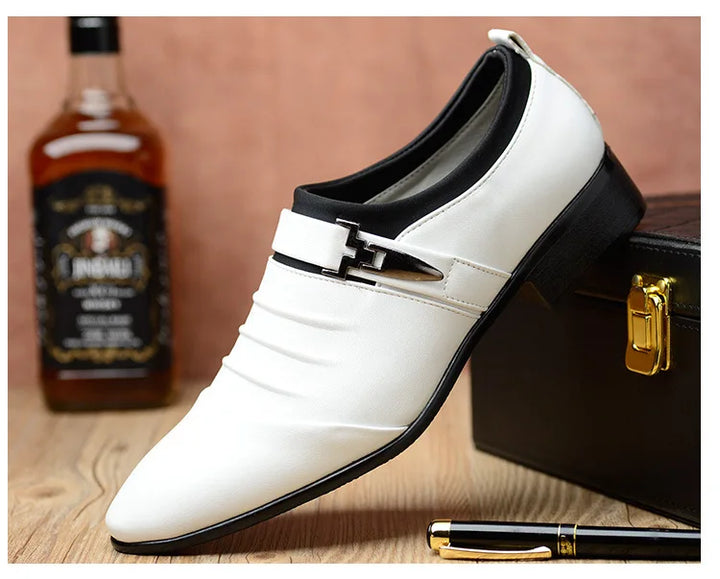 JULIAN™ | LUXURIOUS COTTON & LEATHER OXFORD SHOES FOR MEN