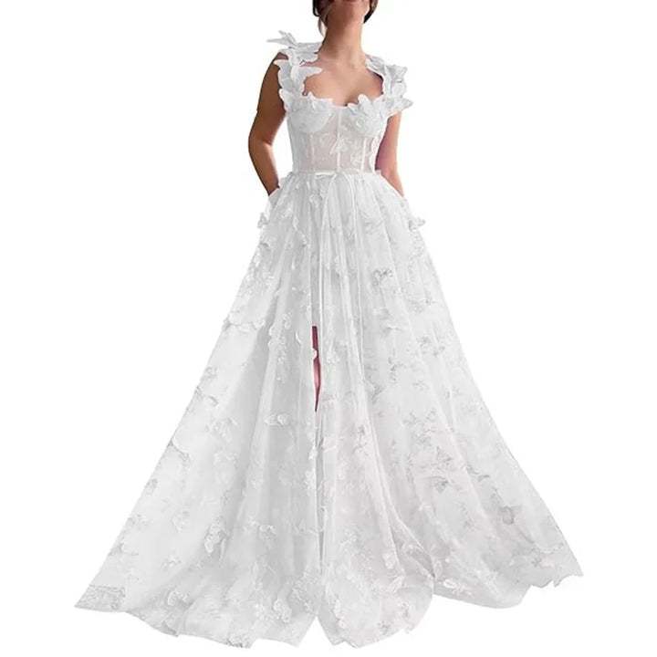 Dorothy | Women’s Ruffled Tulle Maxi Dress