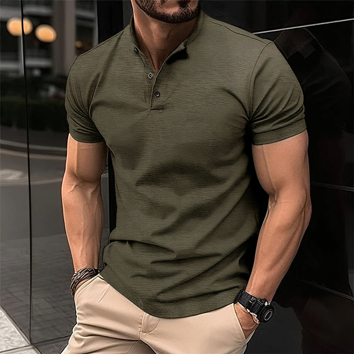 Lorenzo™ No-Collar Polo