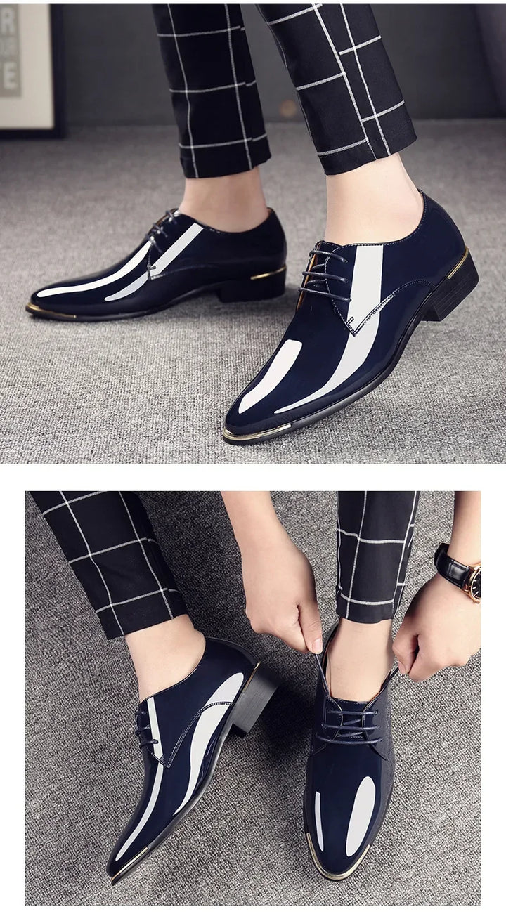 HENRY™ | BRITISH STYLE PATENT LEATHER SHOES FOR MEN