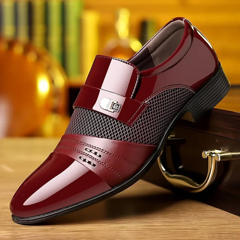 MILO™ | URBAN LEATHER SNEAKERS WITH THICK SOLE FOR MEN