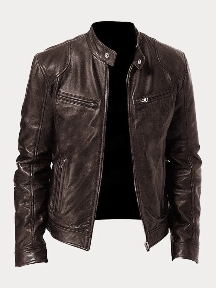 Gaspard™ | Casual Leather Jacket