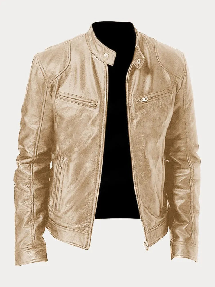 Gaspard™ | Casual Leather Jacket