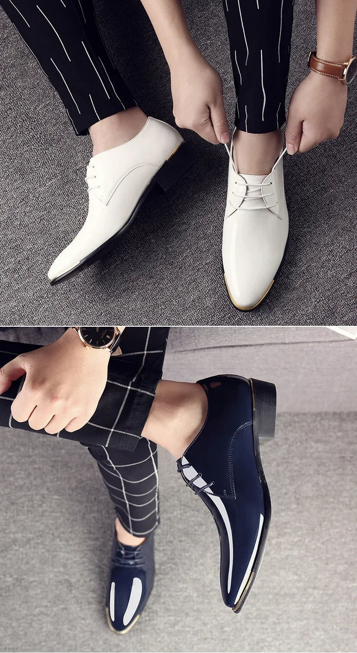 HENRY™ | BRITISH STYLE PATENT LEATHER SHOES FOR MEN