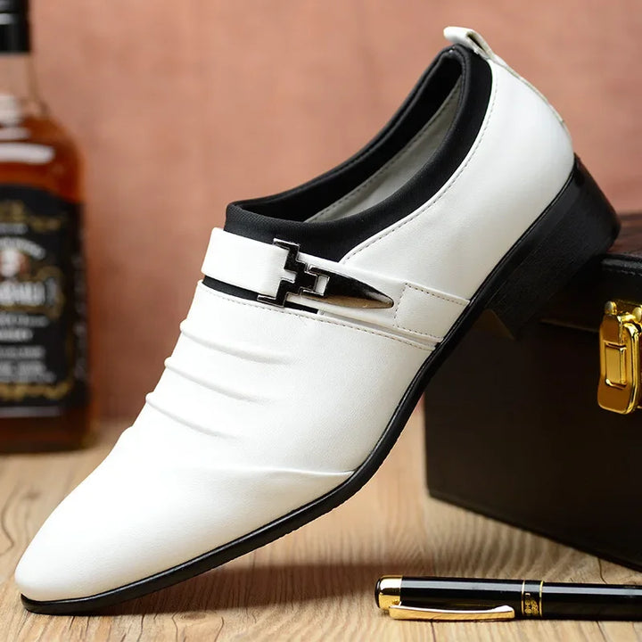 JULIAN™ | LUXURIOUS COTTON & LEATHER OXFORD SHOES FOR MEN