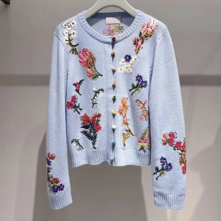 Sahara | Elegant vest with flowers