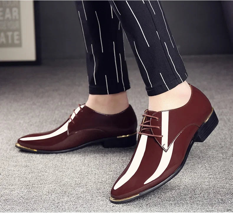 HENRY™ | BRITISH STYLE PATENT LEATHER SHOES FOR MEN