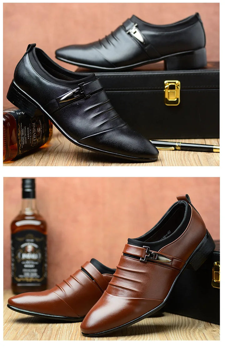 JULIAN™ | LUXURIOUS COTTON & LEATHER OXFORD SHOES FOR MEN